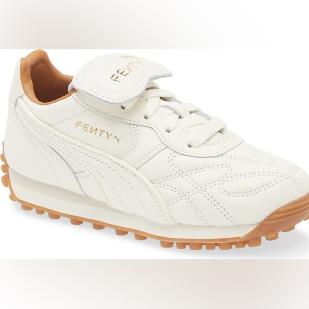 NEW Fenty Kids White Avanti Sneakers size 11.5